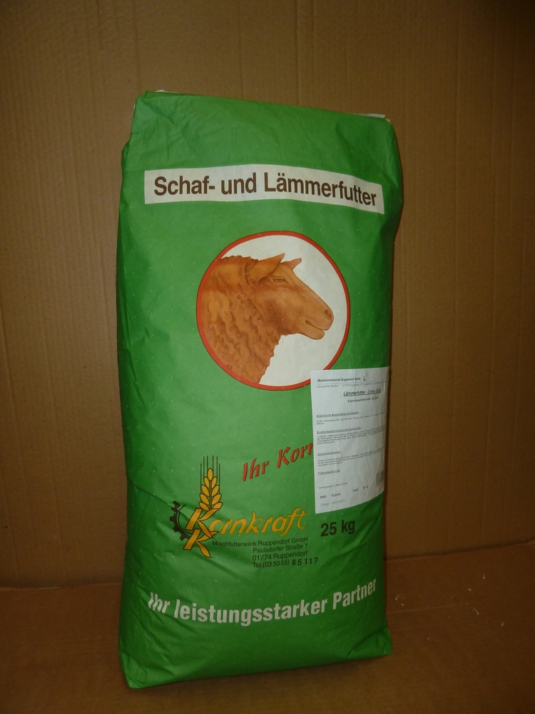 MISCHFUTTER RUPPENDORF Lämmerfutter 3mm 25kg 