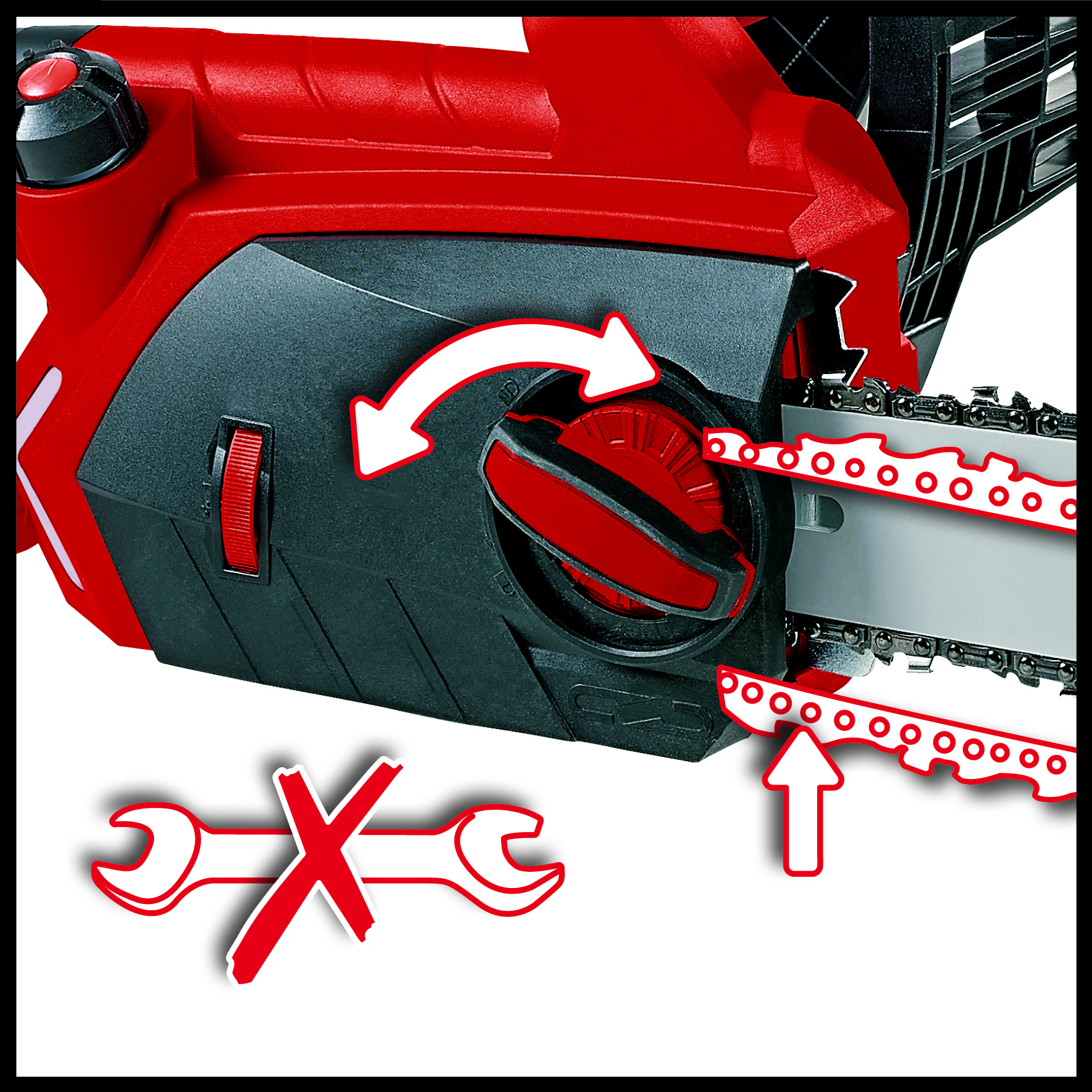 EINHELL Elektro-Kettensäge GE-EC 2240 