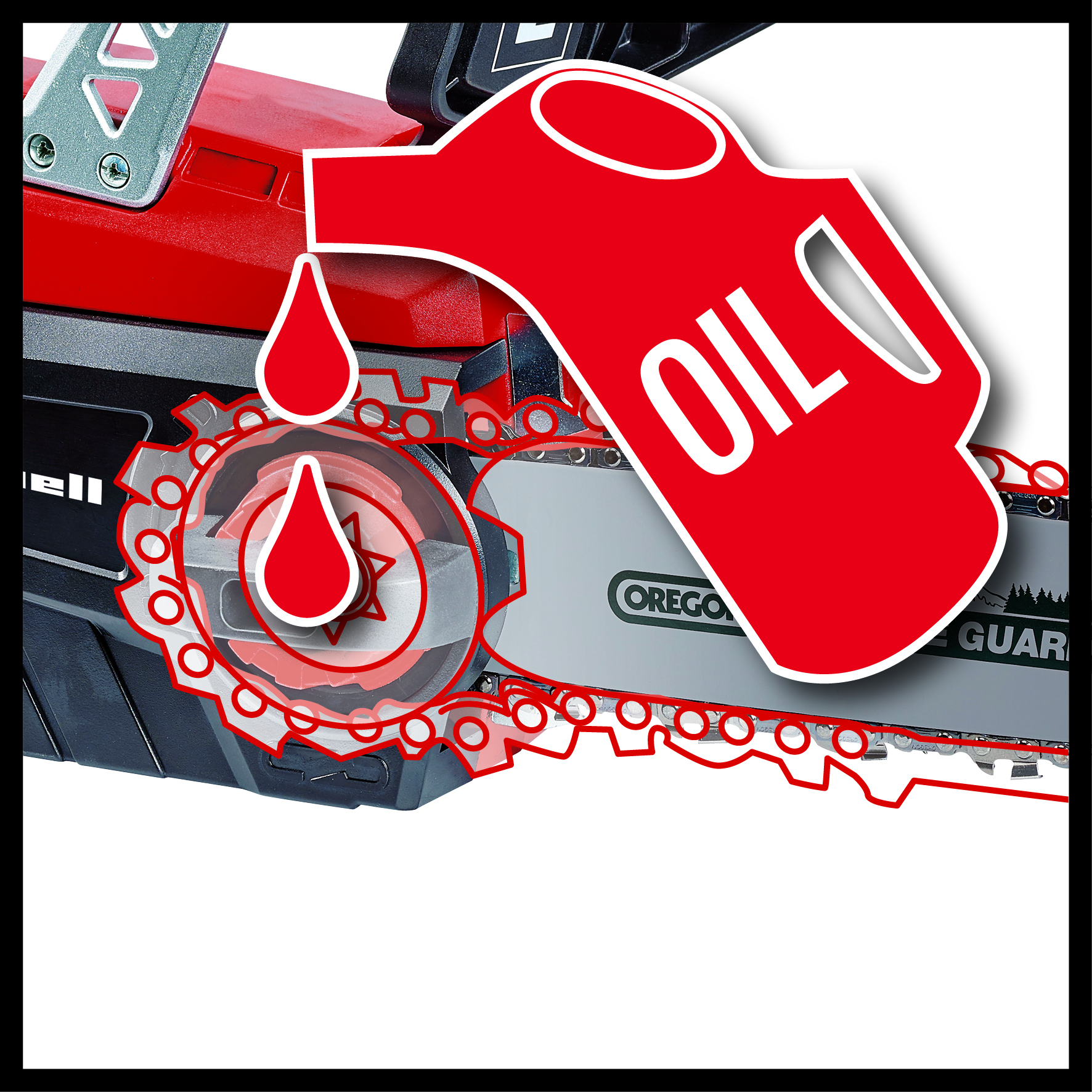 EINHELL Akku-Kettensäge GE-LC 18 Li Kit 