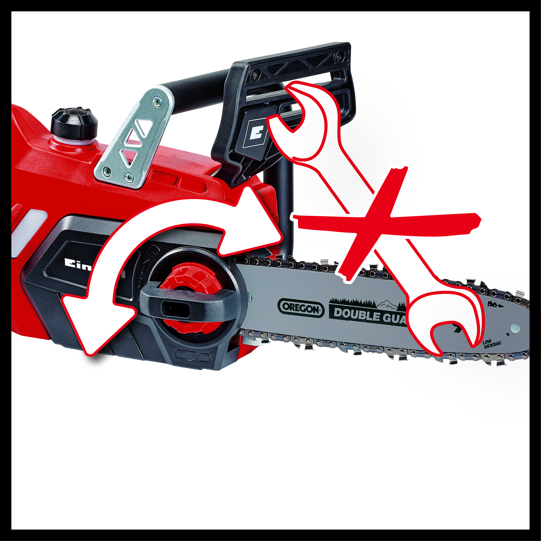 EINHELL Akku-Kettensäge GE-LC 18 Li Kit 