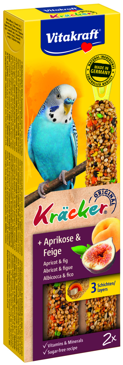 VITAKRAFT Kräcker Aprikose-Feige 2er Sittich 