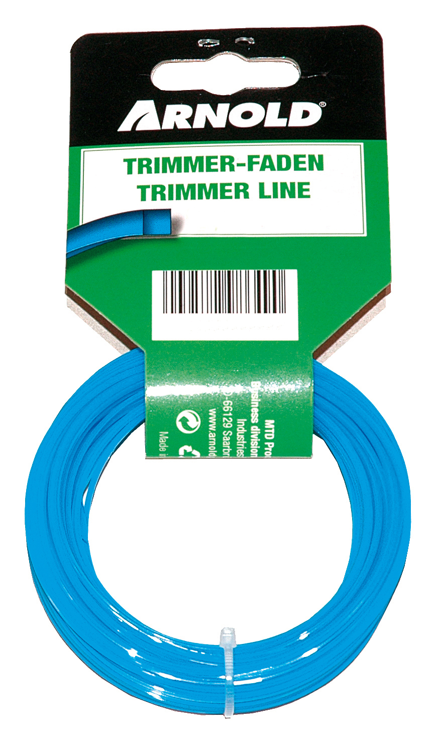 MTD PRODUCTS AG  -  WOLF GARTEN Copolymer Trimmerfaden 4-Kant 1,3mm 