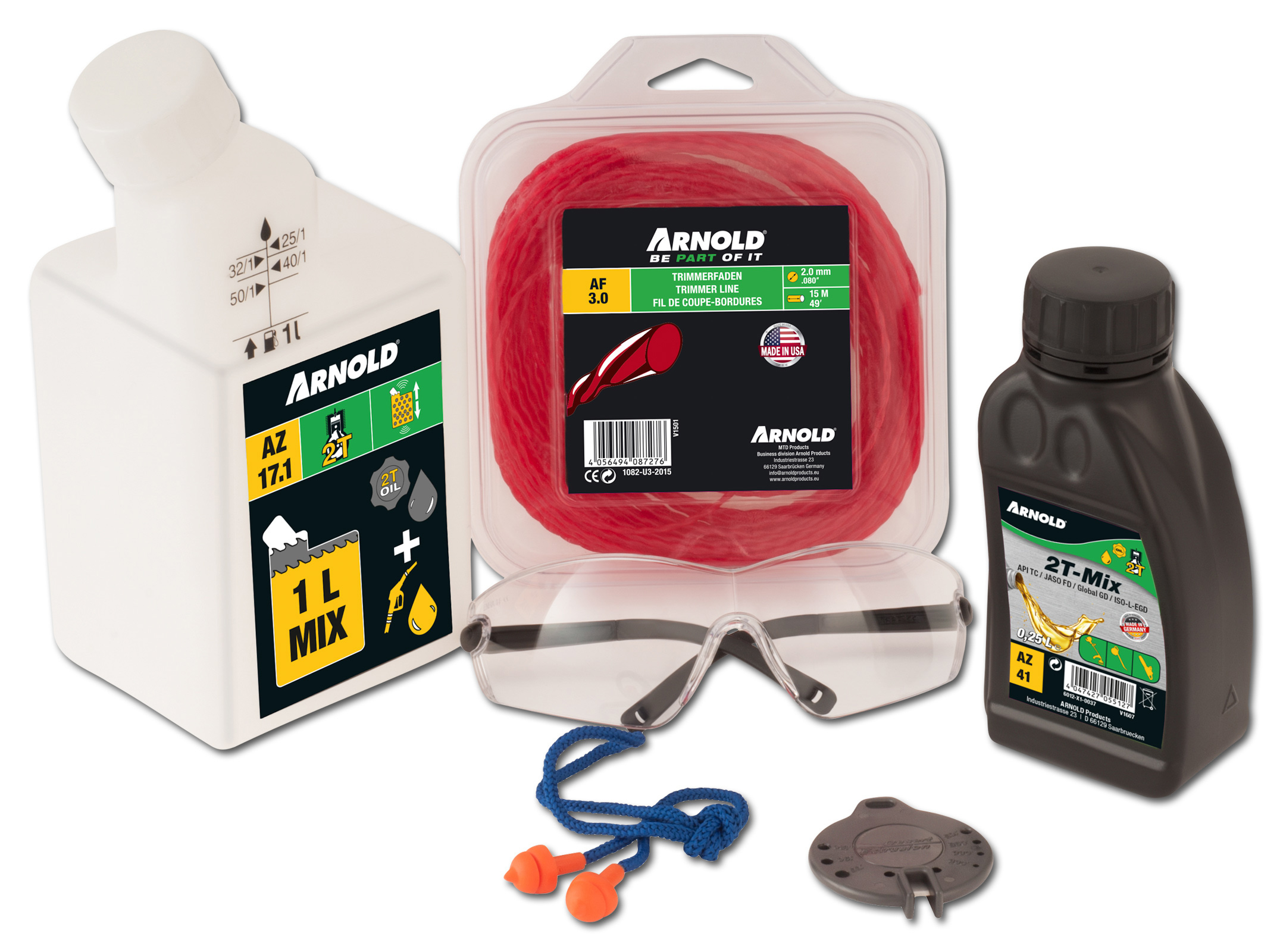 MTD PRODUCTS AG  -  WOLF GARTEN Starterset für 2-Takt Trimmer und Motor 