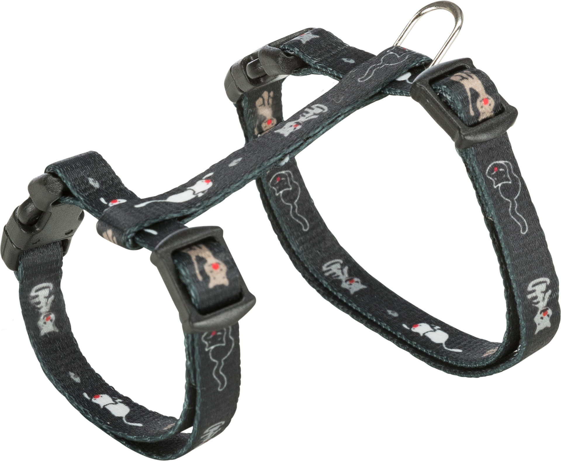 TRIXIE HEIMTIERBEDARF Kätzchen-Garniturmit Leine Nylon Katze 21-34cm/8mm
