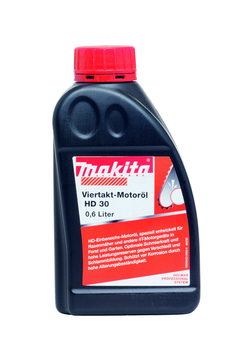 MAKITA Vier-Takt-Motorenöl 0,6 L Alle Dolmar Benzin-Rasenmäher A