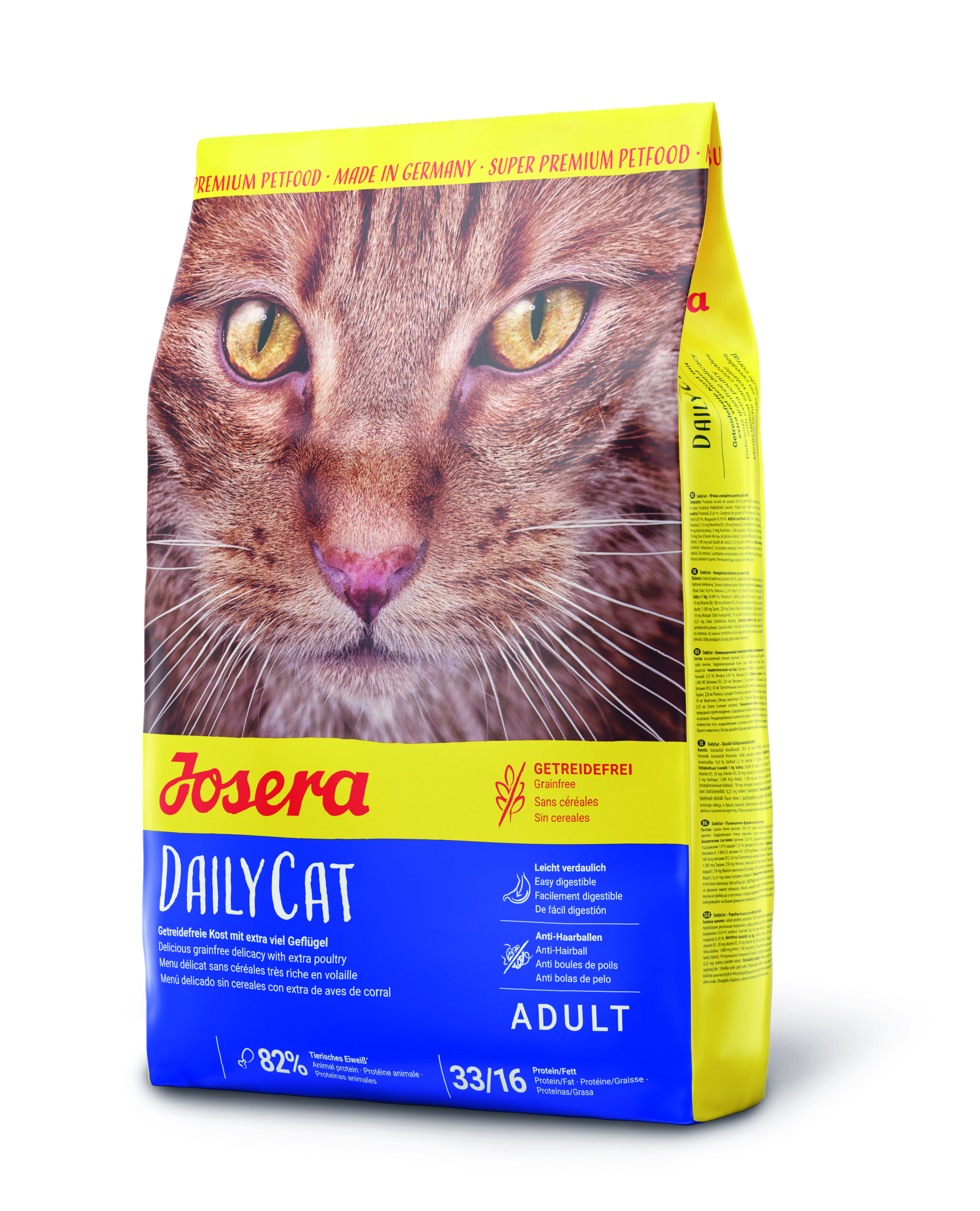 GRUNER Josera Daily Cat 10kg neu Katzenfutter Super Premium