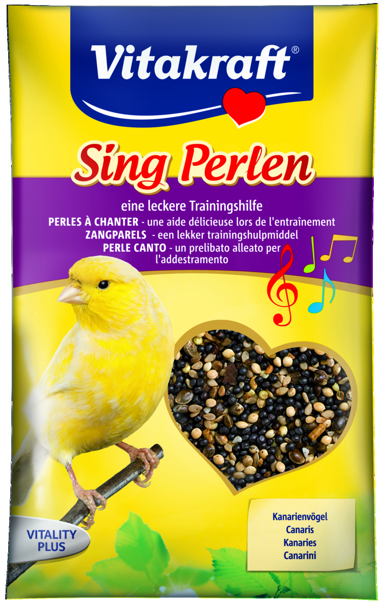 VITAKRAFT Vogelfutter Sing-Perlen Kanarien 20g 