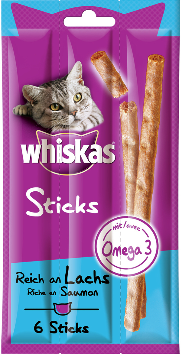 BTG BETEILIGUNGS GMBH Whi Snacks Sticks Reich an Lachs 6St. 