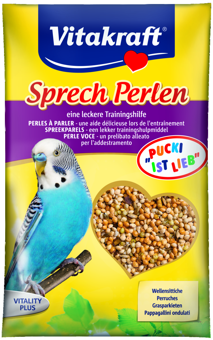 VITAKRAFT Vogelfutter Sprech-Perlen Sittich 20g 