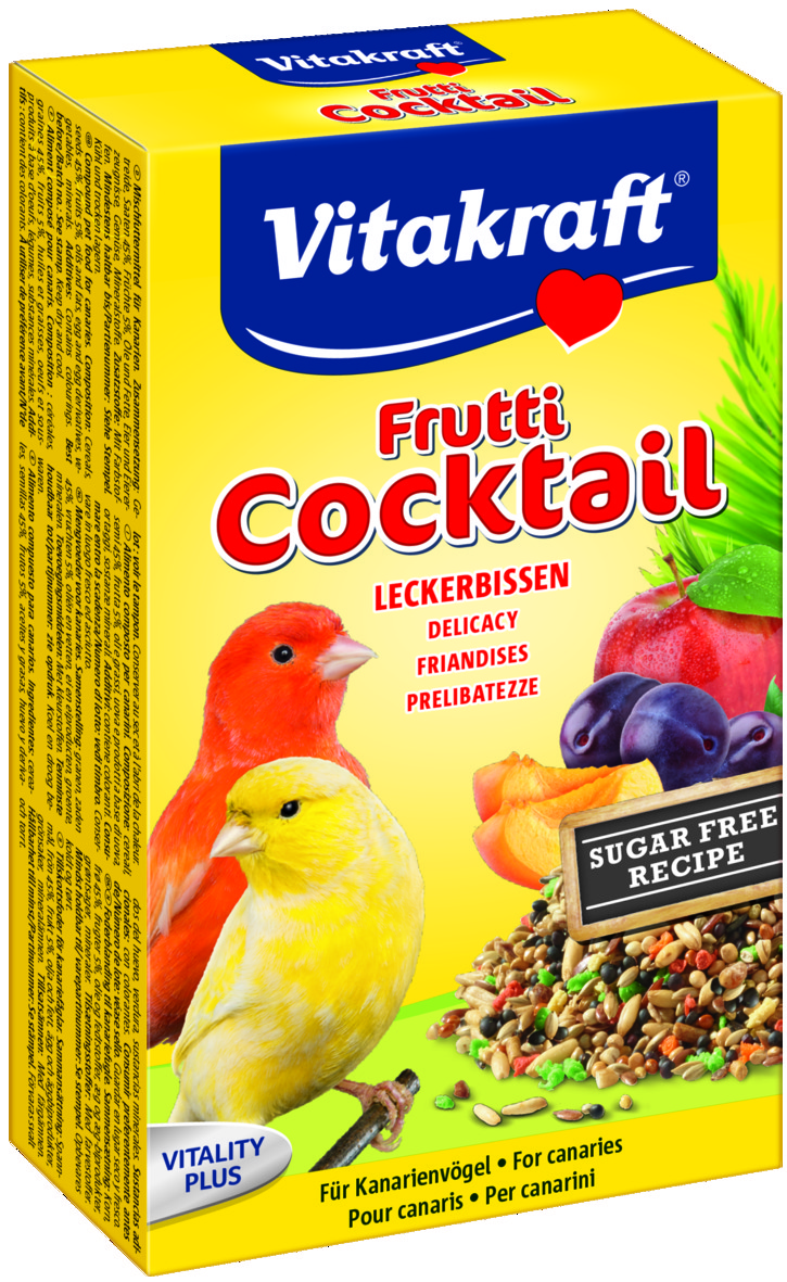 VITAKRAFT FutterCocktail Frutti Kanarien 200g 