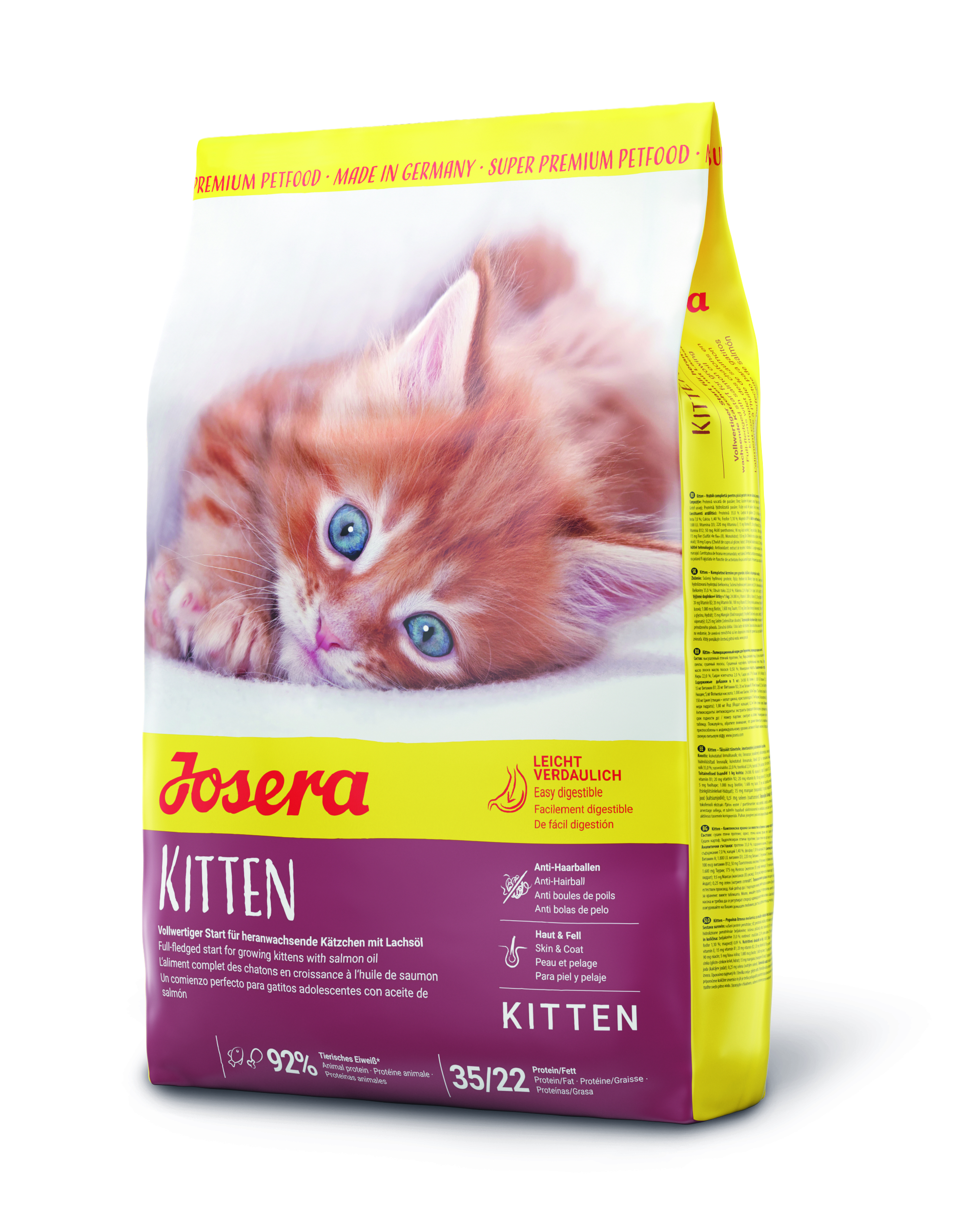 GRUNER Josera Kitten 400g neu Katzenfutter Super Premium