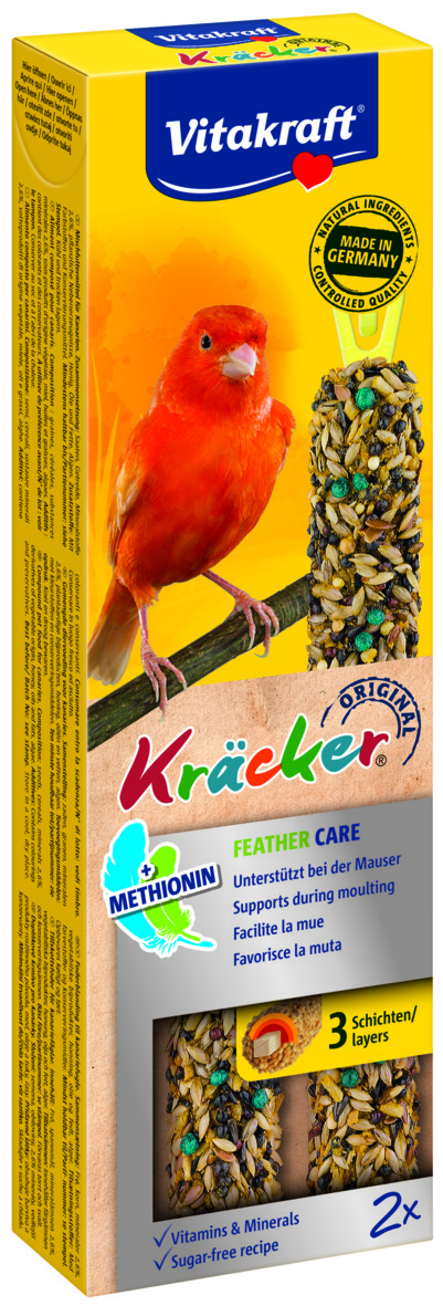 VITAKRAFT Kräcker Feather Care 2er Kanarien 