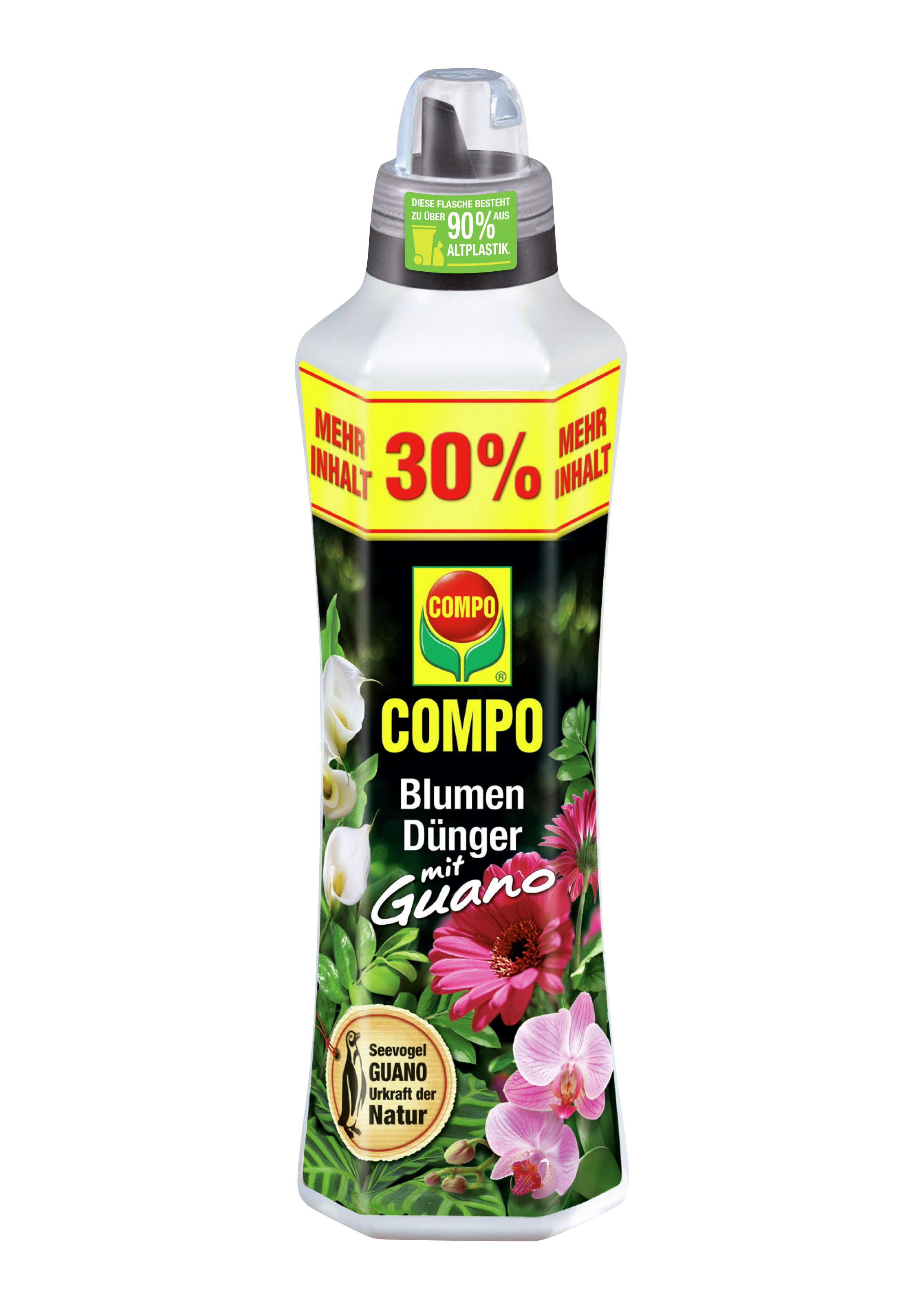 COMPO COMPO Blumendünger mit Guano 1,3l Compo EREG