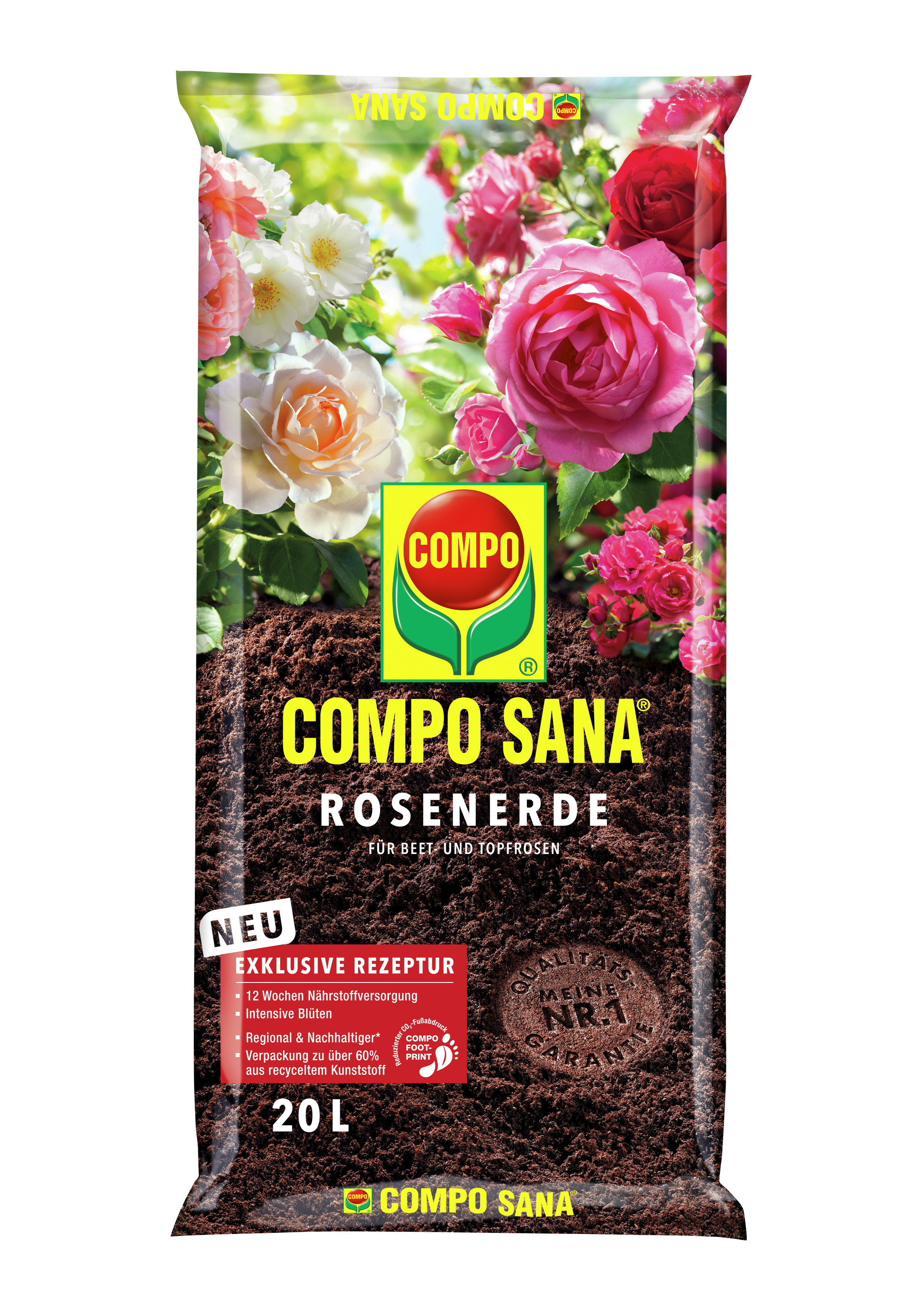 COMPO SANA Rosenerde 20l COMPO COMPO SANA Rosenerde 20l Compo PALETTEN-VE