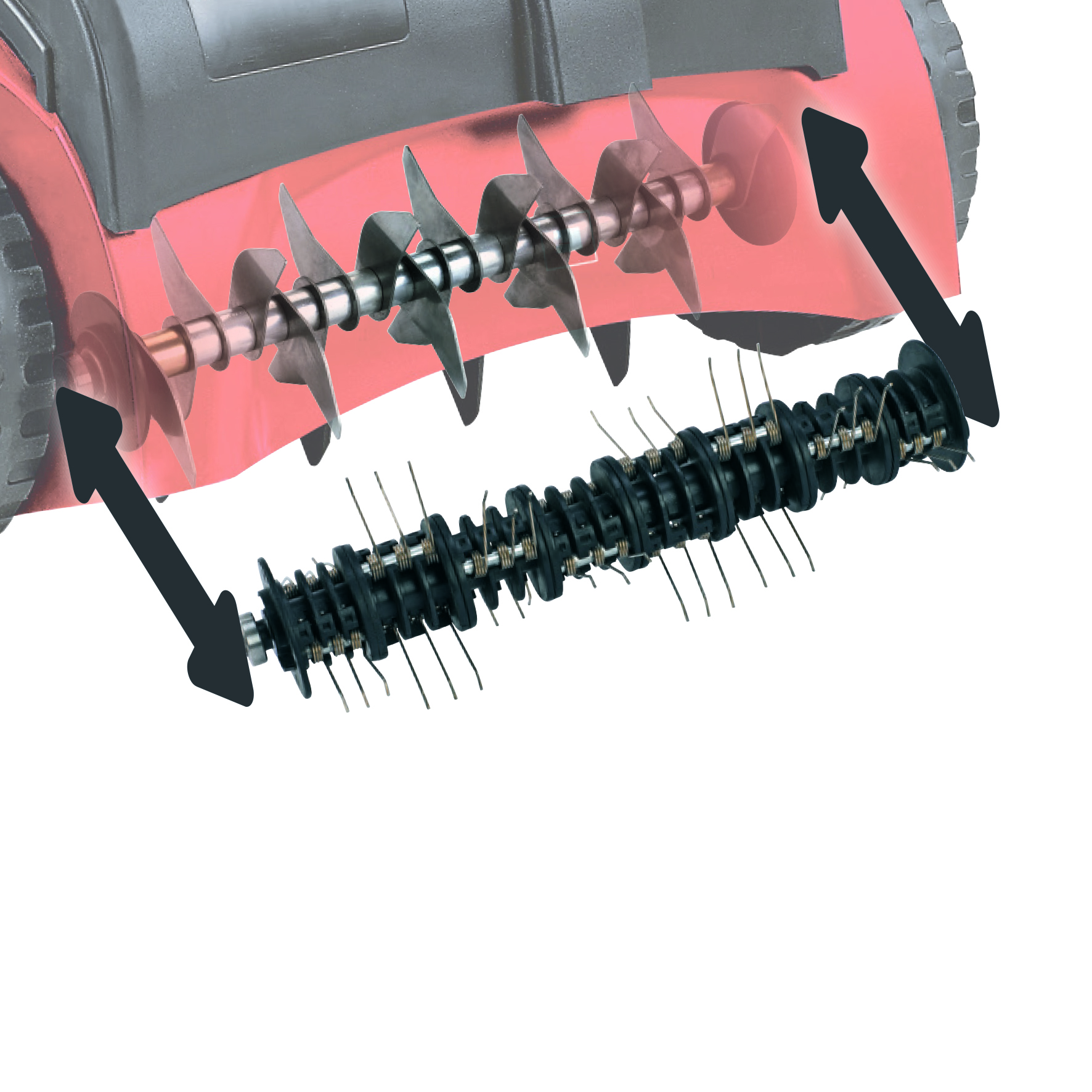 EINHELL Elektro-Vertikutierer-Lüfter GC-SA 1231 