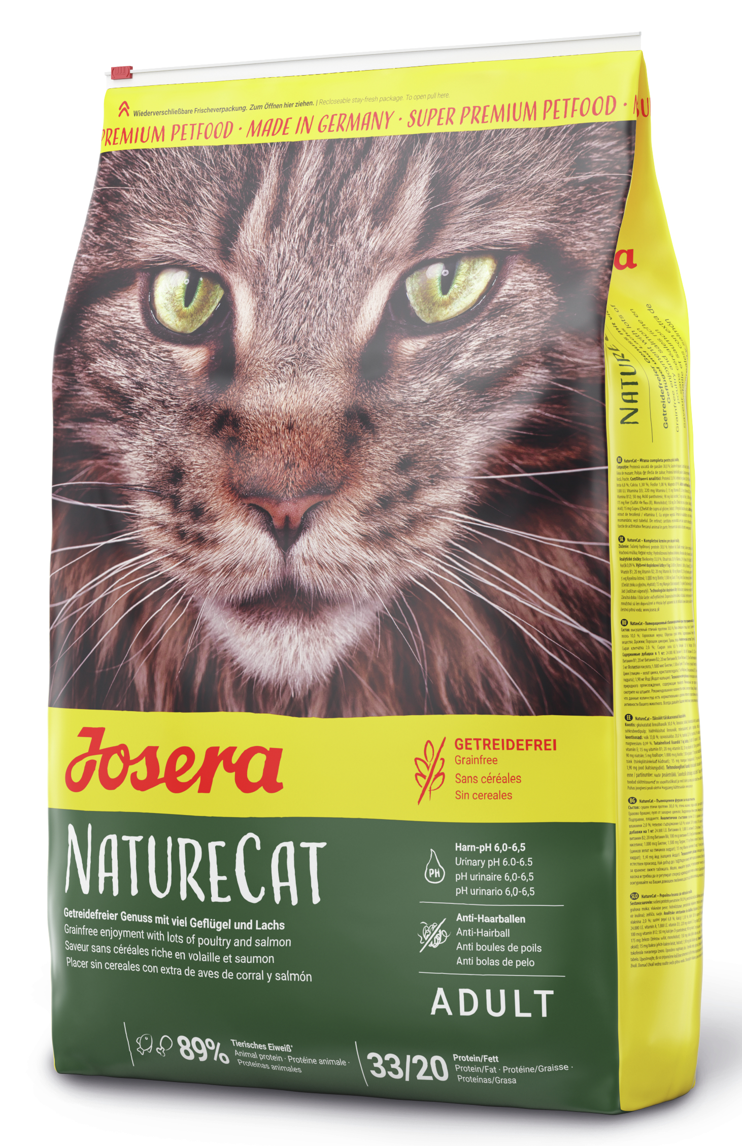 GRUNER Josera NatureCat 400g Katzenfutter Super Premium