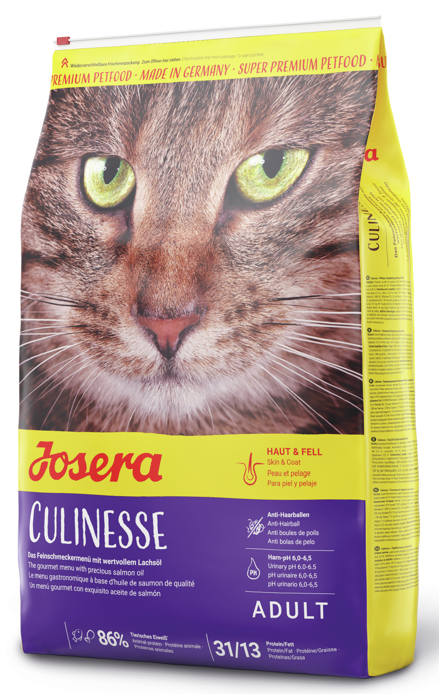 GRUNER Josera Culinesse 400g neu Katzenfutter Super Premium