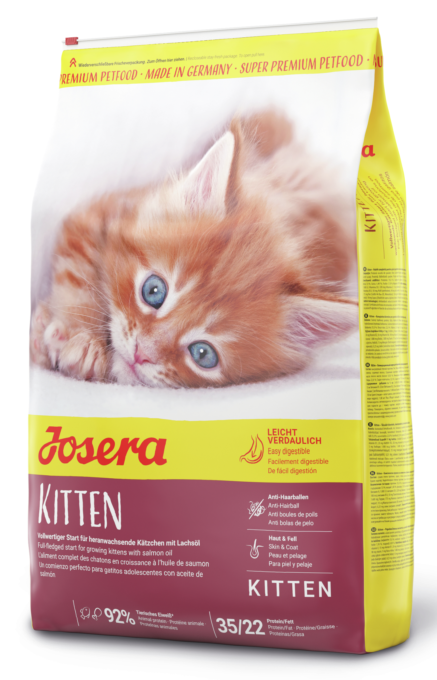 GRUNER Josera Kitten 400g neu Katzenfutter Super Premium